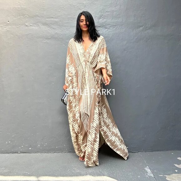 STYLE PARK KAFTAN DRESS - ONE SIZE - BNWT - Picture 1 of 10